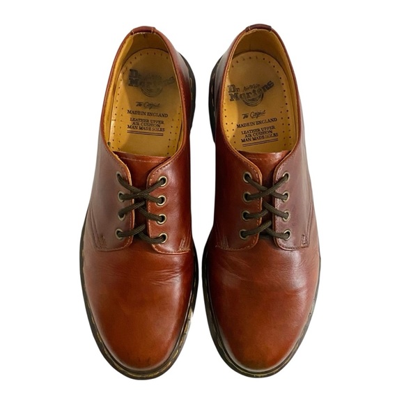 Vintage Dr. Martens Made in England 1561 Oxfords UK Size 10 US 11 - Picture 2 of 10